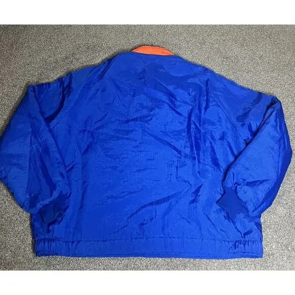 Vintage Broncos NFL Nylon 80s Button Up Jacket XL Made In USA Swingster - Picture 8 of 14